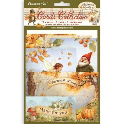Stamperia Whispering Woods Cards Collection (SBCARD33)