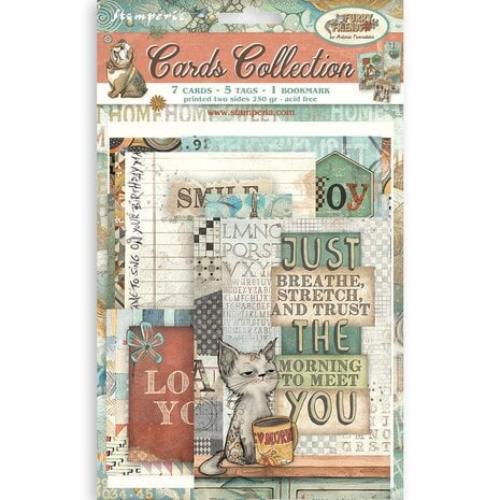 Stamperia Furry Friends Cards Collection (SBCARD34)