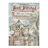 Stamperia - The Owl's House Junk Journal Backgrounds, Stickers, Cut-Outs (SBJK02) - Postage as per Actual