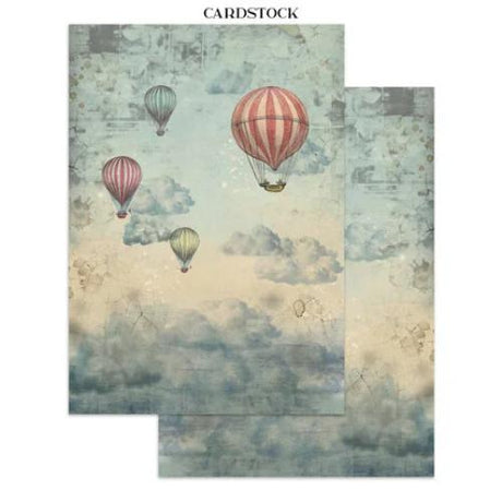 Stamperia Voyages Fantastiques Junk Journal Stickers, Backgrounds, Cut-Outs (SBJK05) - Postage as per Actual