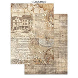 Stamperia Coffee and Chocolate Junk Journal Stickers, Backgrounds, Cut-Outs (SBJK06) - Postage as per Actual