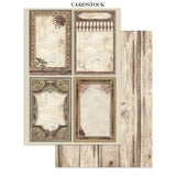 Stamperia Coffee and Chocolate Junk Journal Stickers, Backgrounds, Cut-Outs (SBJK06) - Postage as per Actual