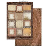 Stamperia Coffee and Chocolate Junk Journal Stickers, Backgrounds, Cut-Outs (SBJK06) - Postage as per Actual