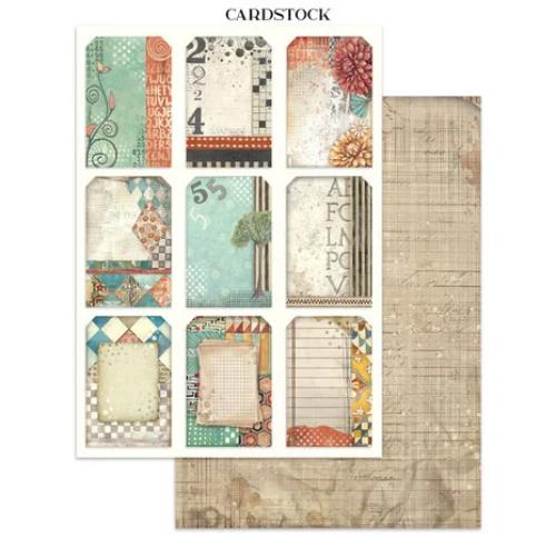 Stamperia Furry Friends Junk Journal Stickers, Backgrounds, Cut-Outs (SBJK07) - Postage as per Actual