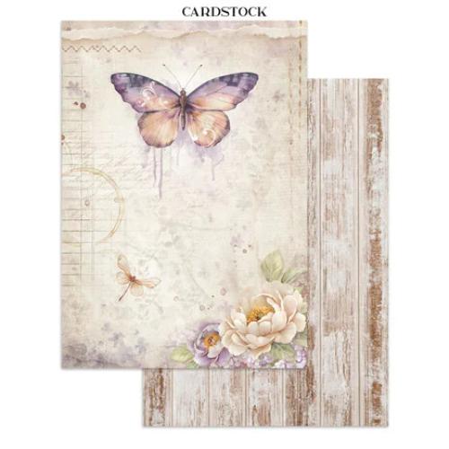 Stamperia Quiet Days Junk Journal Stickers, Backgrounds, Cut-Outs (SBJK08)