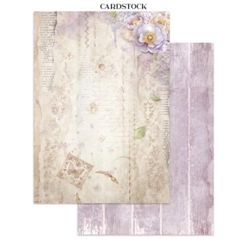 Stamperia Quiet Days Junk Journal Stickers, Backgrounds, Cut-Outs (SBJK08)