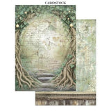 Stamperia Herbarium Silvae Junk Journal Stickers, Backgrounds, Cut-Outs (SBJK09)