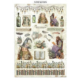 Stamperia Herbarium Silvae Junk Journal Stickers, Backgrounds, Cut-Outs (SBJK09)