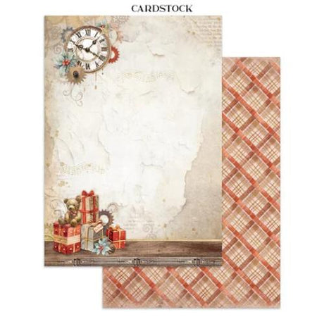 Stamperia Gear up for Christmas Junk Journal Stickers, Backgrounds, Cut-Outs (SBJK10) - Postage as per Actual