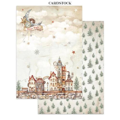 Stamperia Gear up for Christmas Junk Journal Stickers, Backgrounds, Cut-Outs (SBJK10) - Postage as per Actual