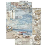 Stamperia Silent Sea Junk Journal stickers, Backgrounds, Cut-Outs (SBJK13)