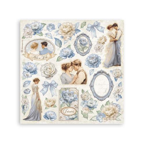Stamperia Timeless Stickers (4pcs) (SBSTK02)