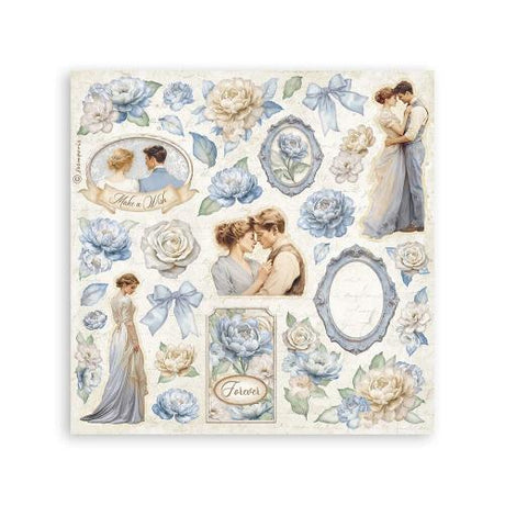 Stamperia Timeless Stickers (4pcs) (SBSTK02)