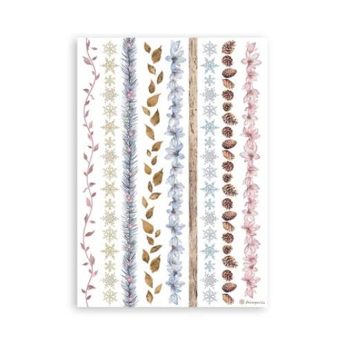 Stamperia Create Happiness Dewdrops A5 Washi Pad (8pcs) (SBW13)