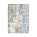 Stamperia Silent Sea A5 Washi Pad (8pcs) (SBW19)