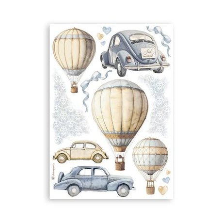 Stamperia Timeless A5 Washi Pad (8pcs) (SBW20)