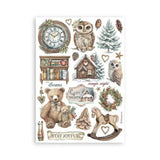 Stamperia - The Owl's House A5 Washi Pad (8pcs) (SBW23)