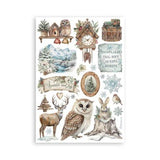 Stamperia - The Owl's House A5 Washi Pad (8pcs) (SBW23)