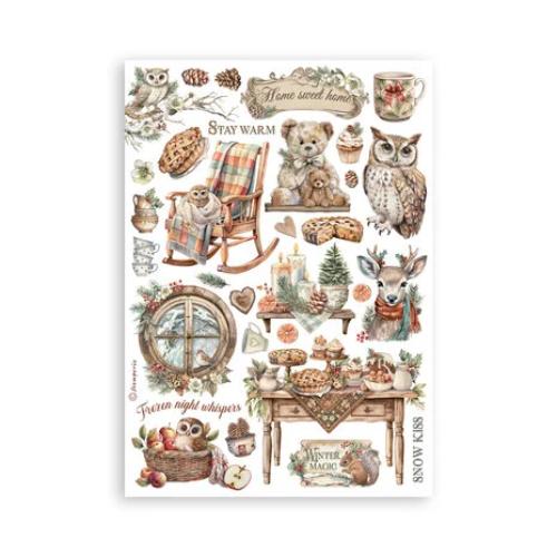 Stamperia - The Owl's House A5 Washi Pad (8pcs) (SBW23)