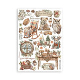 Stamperia - The Owl's House A5 Washi Pad (8pcs) (SBW23)
