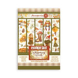Stamperia Whispering Woods A5 Washi Pad (8pcs) (SBW24)