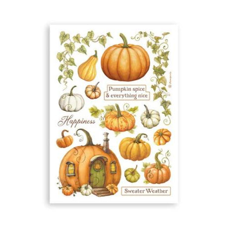 Stamperia Whispering Woods A5 Washi Pad (8pcs) (SBW24)