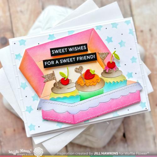 Waffle Flower - Subsentiments Cupcake Diecut