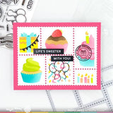 Waffle Flower - Subsentiments Cupcake Diecut