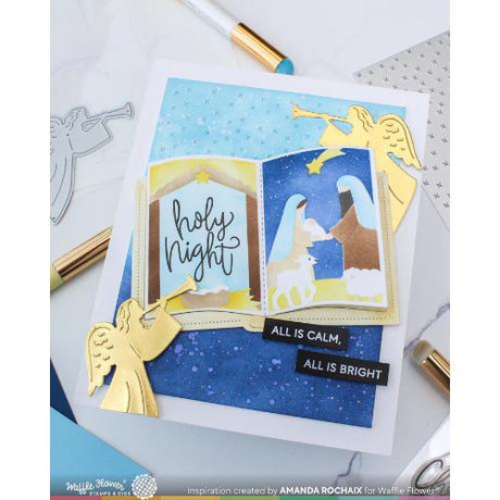 Waffle Flower - Subsentiments Fa La La Diecut