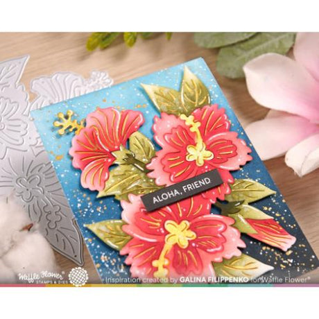 Waffle Flower - Subsentiments Aloha Diecut