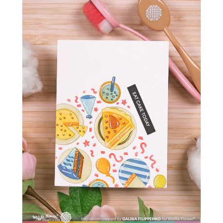 Waffle Flower - Subsentiments Cake Time Diecut