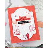 Waffle Flower - Subsentiments Love You More Diecut