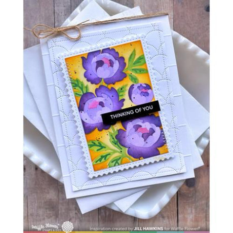 Waffle Flower - Subsentiments Love You More Diecut