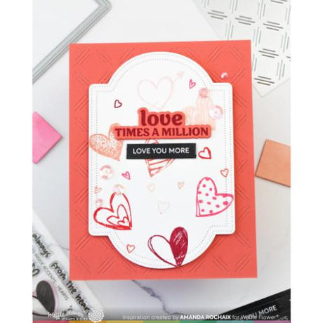 Waffle Flower - Subsentiments Love You More Diecut