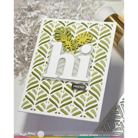 Waffle Flower - Subsentiments Cozy Diecut