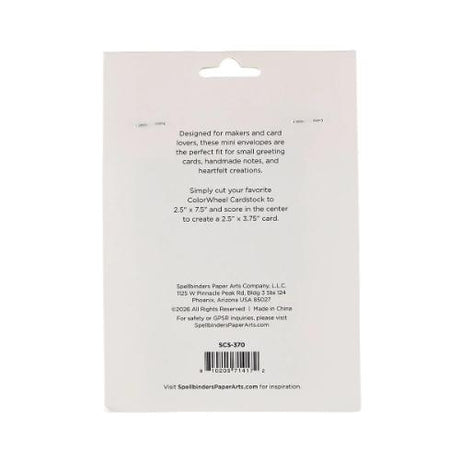 Spellbinders - Kraft Mini Envelopes - 25 Pack
