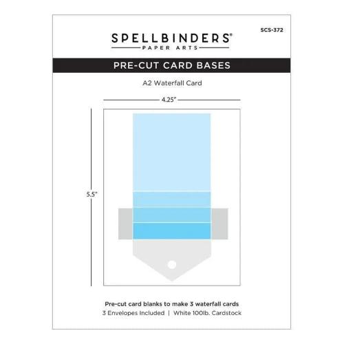 Spellbinders - Waterfall Kinetic Card Blanks