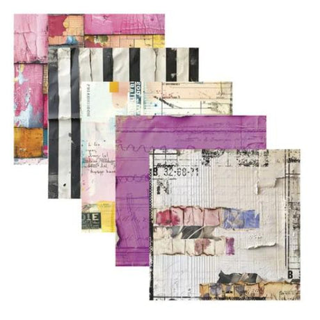 Spellbinders - Beautifully Imperfect 6" x 6" Printed Paper from the Beautifully Imperfect Collection