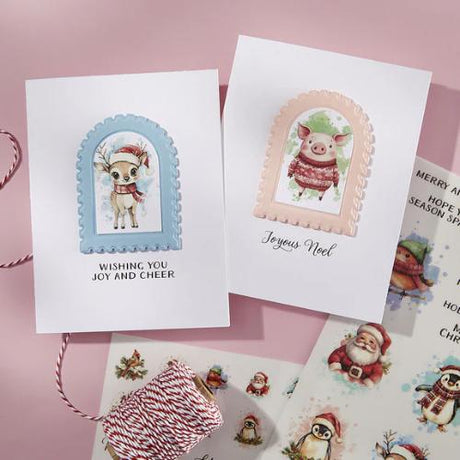 Spellbinders - Holiday Magic Rub-Ons from the Holiday Magic Collection