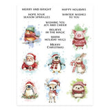 Spellbinders - Holiday Magic Rub-Ons from the Holiday Magic Collection
