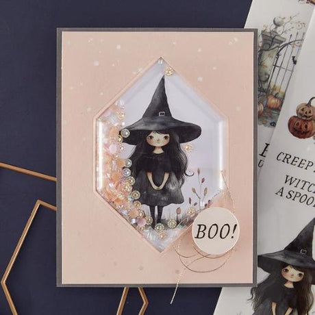 Spellbinders - Stay Spooky Rub-On Sheets from the Simply Made Collection