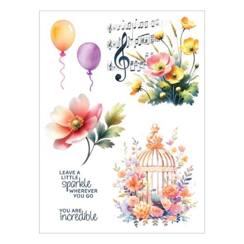 Spellbinders - Happiest Day Rub-On