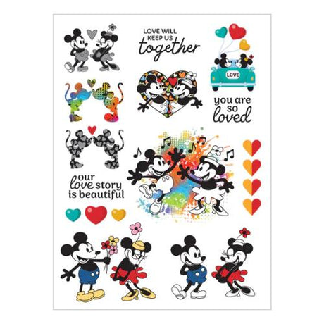 Spellbinders - Classic Mouse Love Rub-Ons