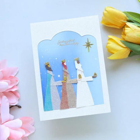 Spellbinders - The Three Magi Stamp & Die Set from the Wonderland Collection