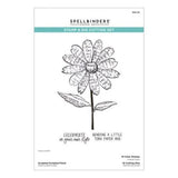 Spellbinders - Sculpted Scripted Floral Clear Stamp & Die Set from the Beautifully Imperfect Collection