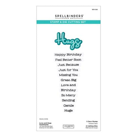 Spellbinders - Love & Hugs Sentiments Set