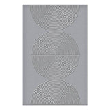 Spellbinders - Lined Circles Embossing Folder from the Modern Botanicals Collection by Dina Wakley