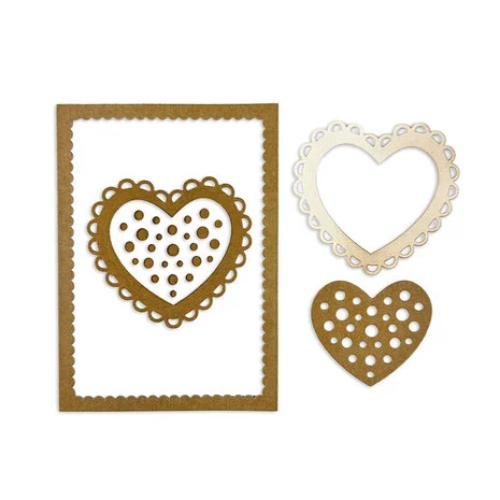Stamperia Heart A6 Cutting Dies (SFT14)