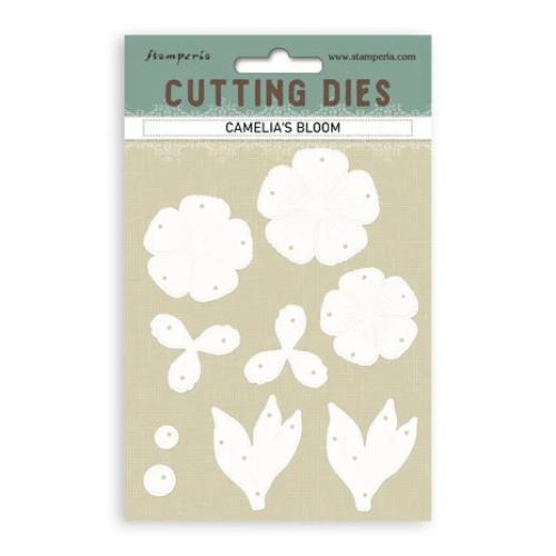 Stamperia Quiet Days A6 Cutting Dies Camelia's Bloom (SFT17)