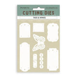 Stamperia Quiet Days A6 Cutting Dies Tags and Wings (SFT18)